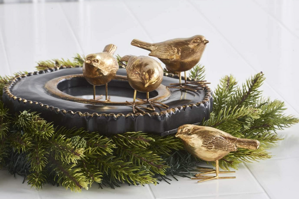 Antique Gold Birds