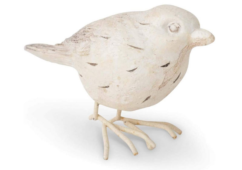 White Sugared Birds - 2 inch