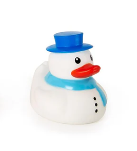 Christmas Light Up Rubber Duckie