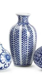 Blue & White Vase - 6