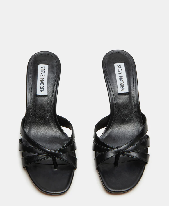 Cary - Black Leather