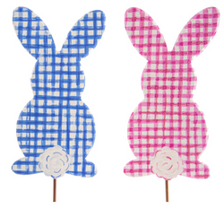 Gingham Bunnies - SET of 2
