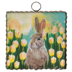 Kross Bunny in Tulips