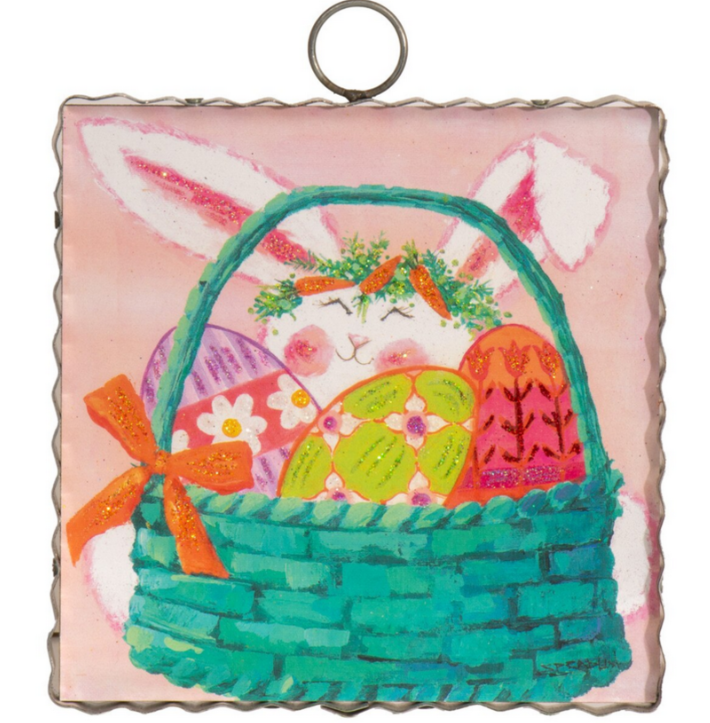 Mini Gallery Bunny in Basket