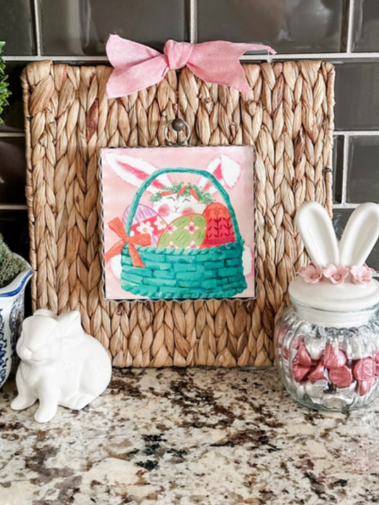 Mini Gallery Bunny in Basket