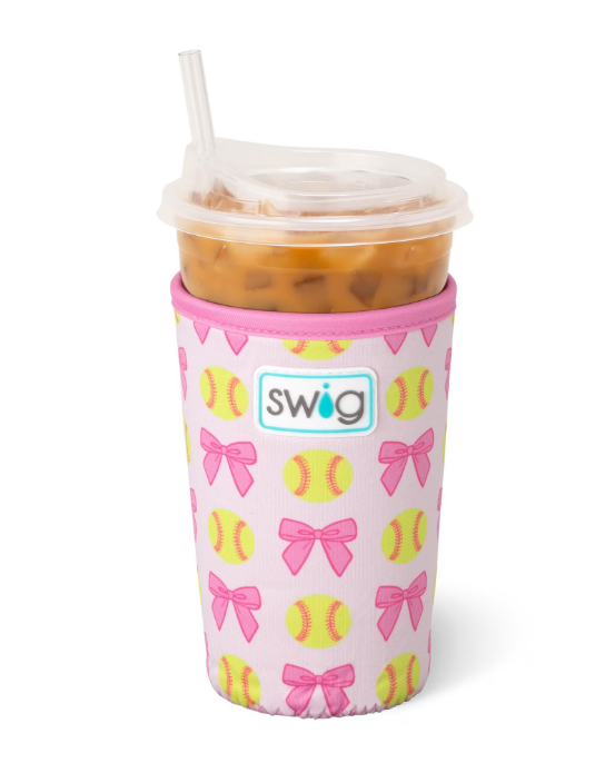 Pitch Hit Run Iced Cup Coolie 22oz
