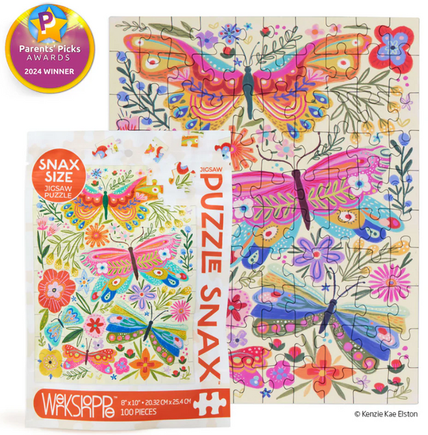 Butterfly Floral Puzzle