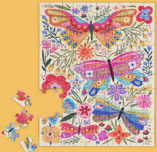 Butterfly Floral Puzzle