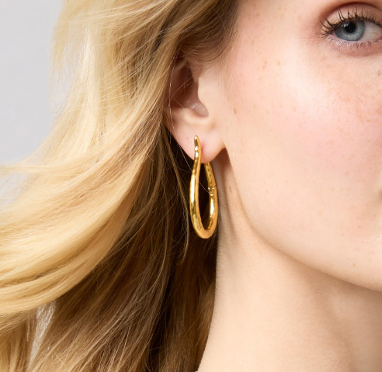 Saratoga Hoop-Gold-M