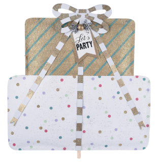 Let's Party Present Topper