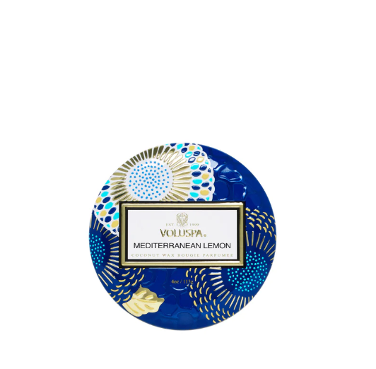 Mediterranean Lemon Mini Tin