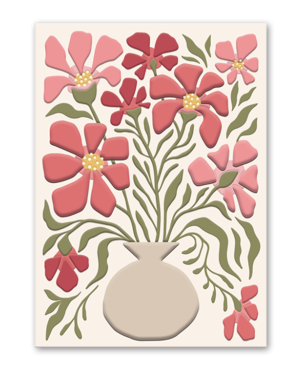 Flower Market Camellia Card