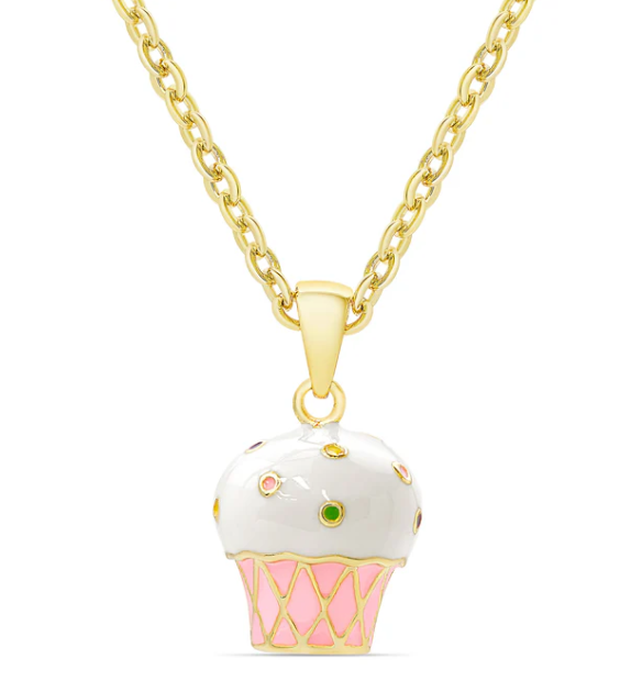 3D Cupcake Pendant