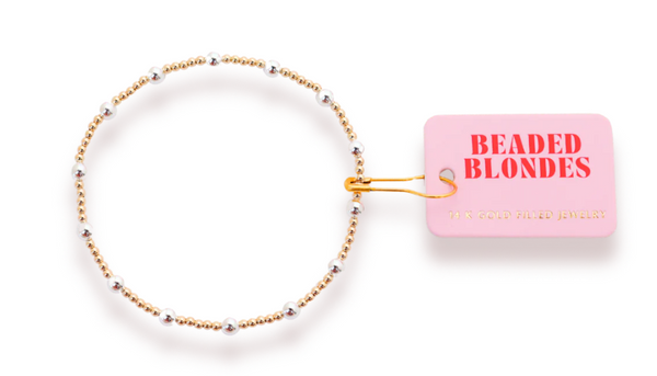 June Bracelet in Mixed Metal