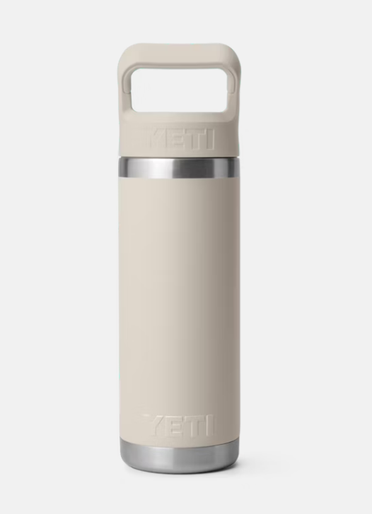 RAMBLER 18 OZ C STRAW BOTTLE CAPE TAUPE