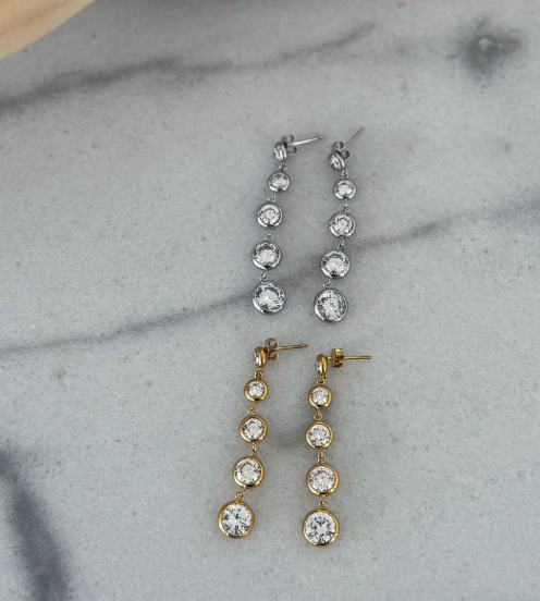 POLLY EARRINGS - Silver