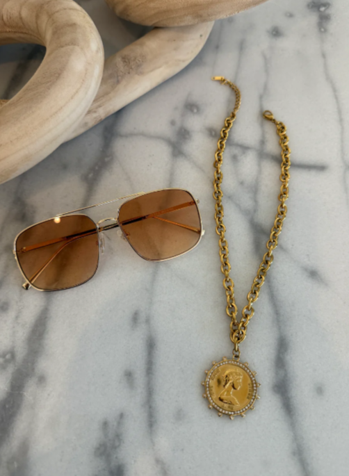 SMALL COIN NECKLACE