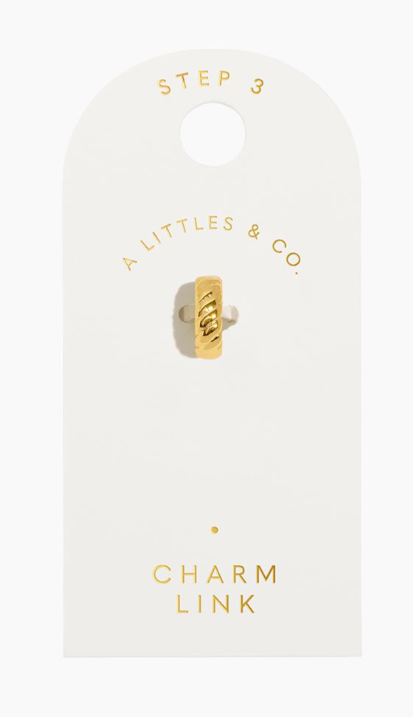 ROPE | Gold-Tone Plated | Charm Link