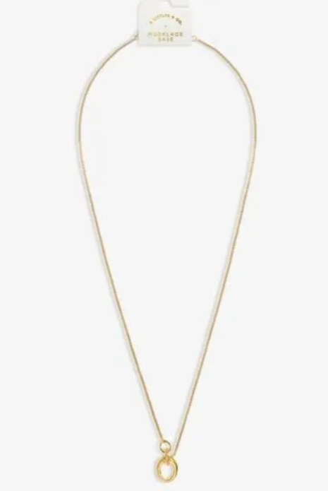CHUNKY CABLE CHAIN | 5 Charm Clasps | PVD Gold Coated | Necklace | 15 3/4"
