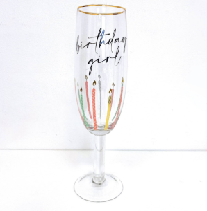 Oversized Champagne Birthday