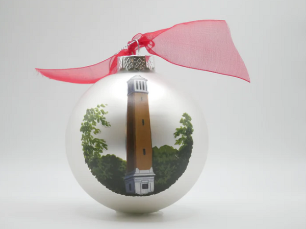 Alabama Landmark Glass Ball Ornament