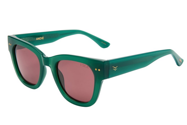 Andie - Kale / Plum Polarized Lens