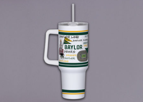 BAYLOR 40oz Tumbler w/ Handle