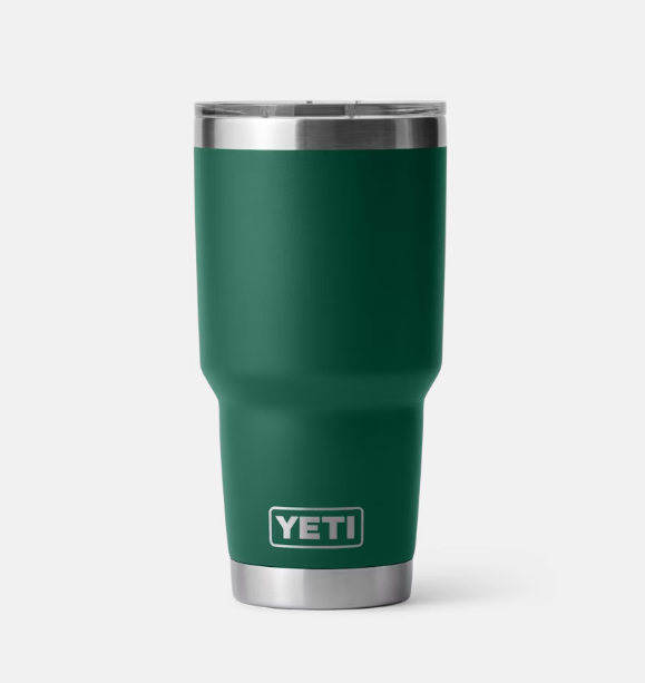 RAMBLER 30 OZ TUMBLER MS BLACK FOREST GREEN