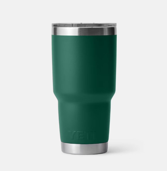 RAMBLER 30 OZ TUMBLER MS BLACK FOREST GREEN