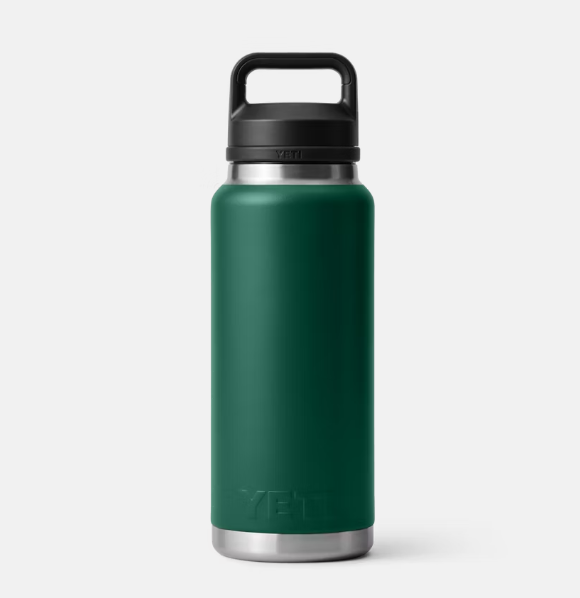 RAMBLER 36 OZ BOTTLE CHUG BLACK FOREST GREEN