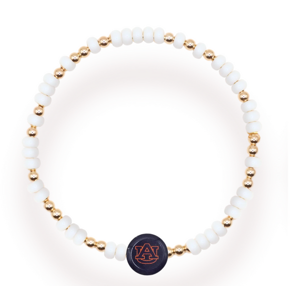 Auburn Logo Bracelet - Sprinkle