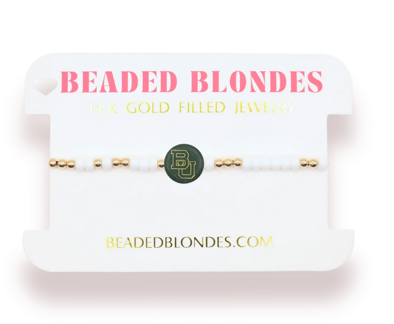 Baylor/ Sic Em Logo Bracelet - Sprinkle