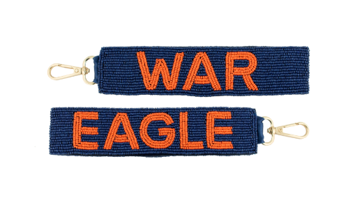 Beaded Key Loop - Auburn University