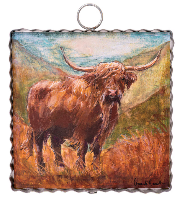 Mini Hamilton Highland Cow