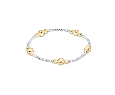 Purpose Pearl 6mm Bead Bracelet - Gold main image 1