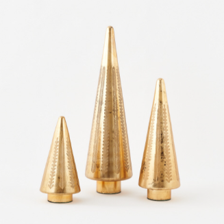 Etched Gold Tree, Medium