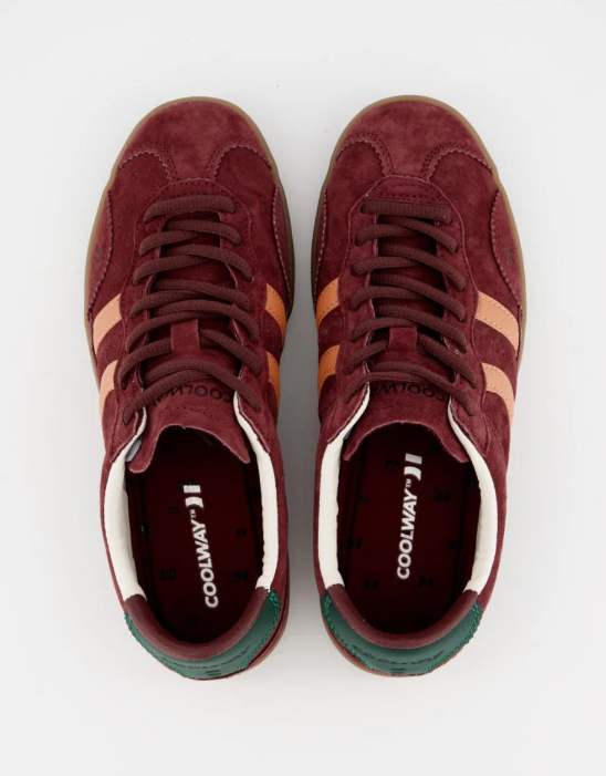 KIZUNA - DEEP BURGUNDY SNEAKER