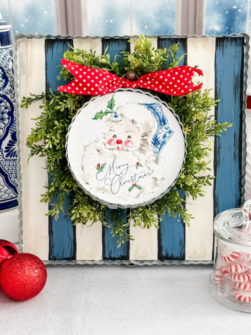 Mini Beck's Blue Santa