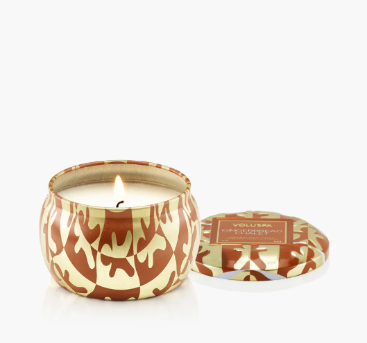 Gingerbread Chalet Mini Tin Candle