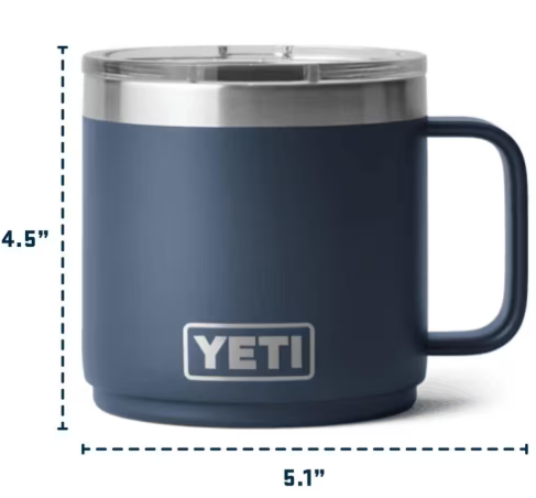 RAMBLER 14 OZ CL MUG 2.0 MS - NAVY