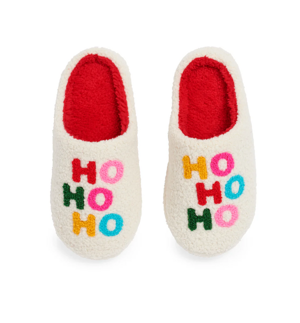 HO HO HO SLIPPER