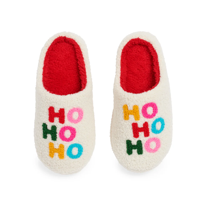 HO HO HO SLIPPER