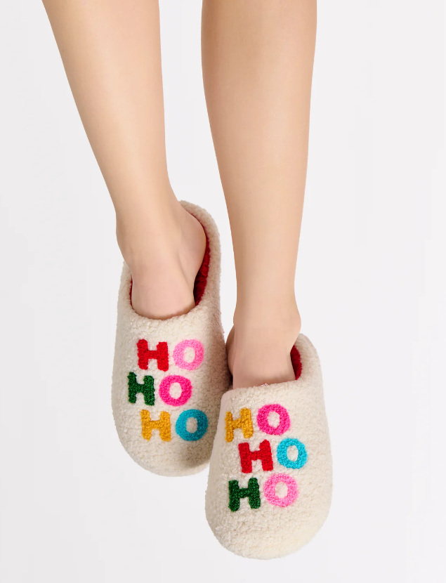 HO HO HO SLIPPER