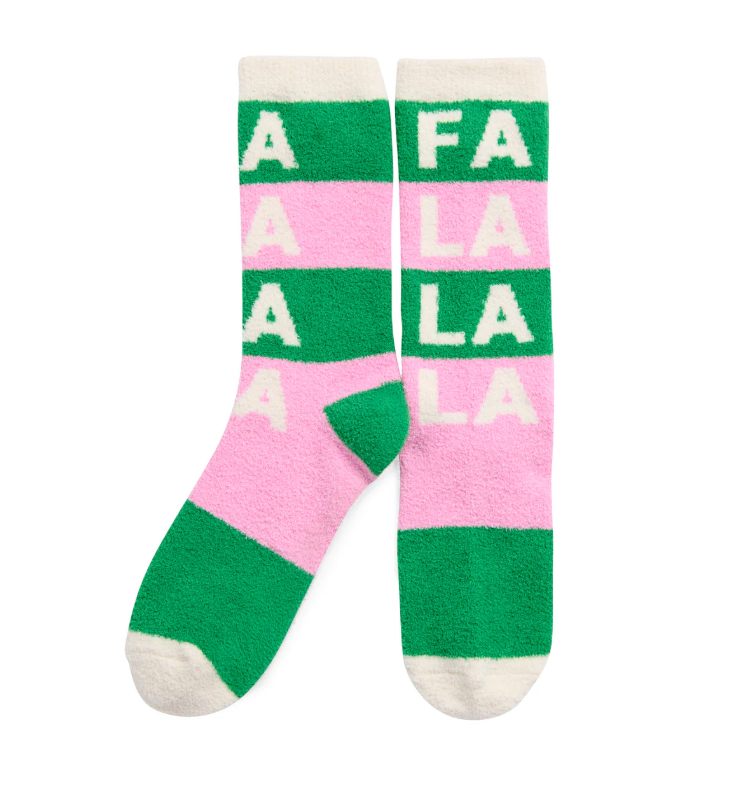 FA LA LA SOCKS - GREEN
