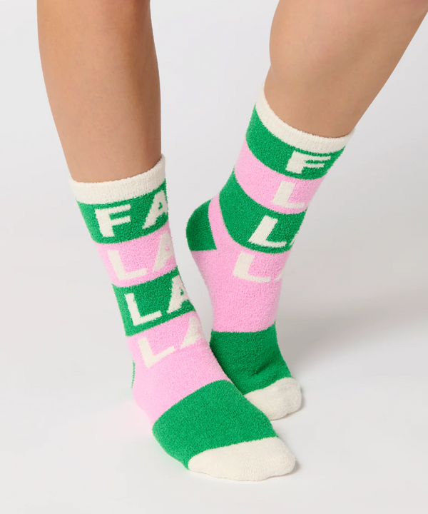 FA LA LA SOCKS - GREEN