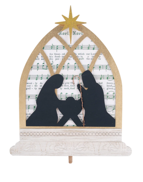 Noel Nativity Topper
