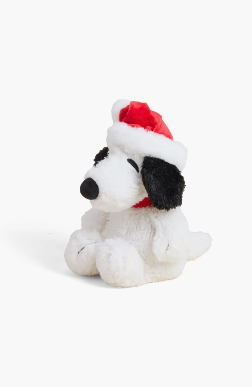 Snoopy with Santa Hat Warmies