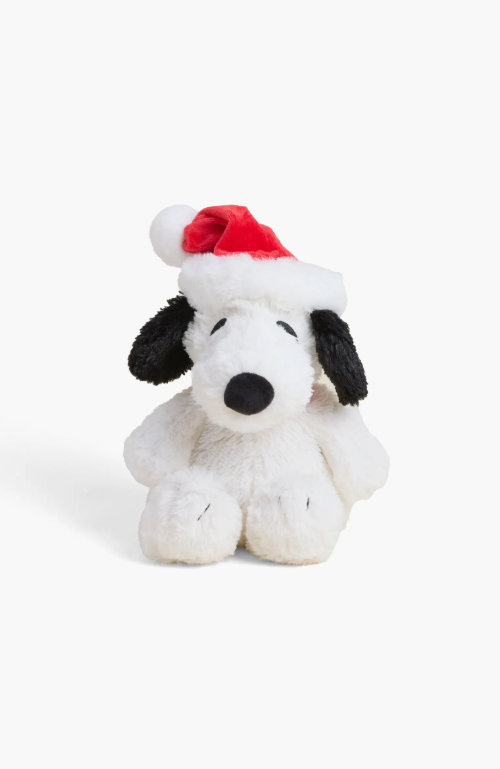 Snoopy with Santa Hat Warmies