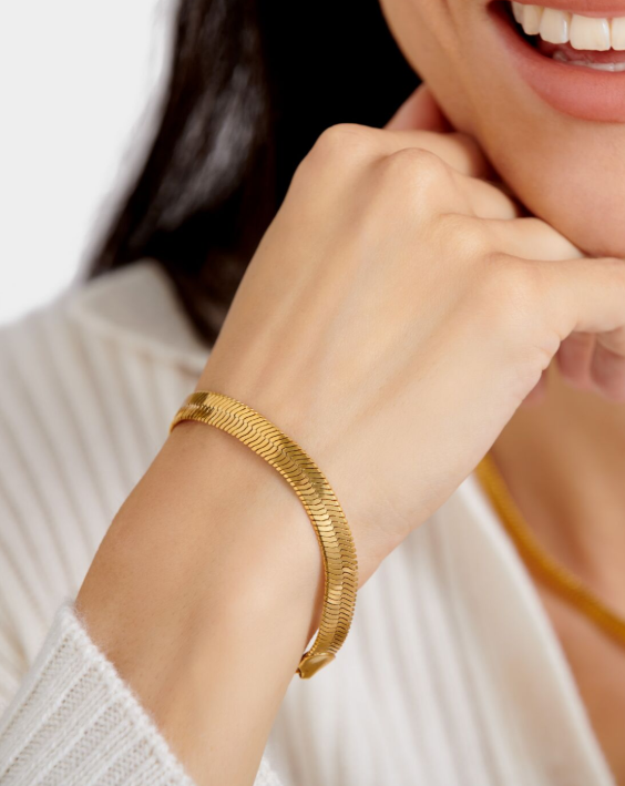 CIANA SNAKE CHAIN BRACELET |