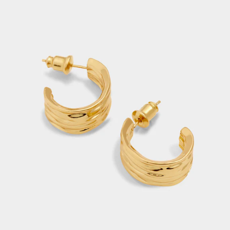 CLEYO HOOP EARRINGS